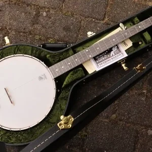 White Oak 5S Open Back Banjo Heißes Angebot