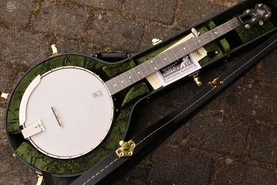 White Oak 5S Open Back Banjo Heißes Angebot