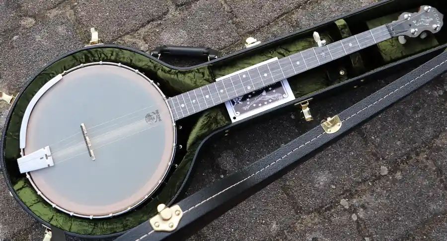 Nur Für Kurze Zeit White Oak 5S 12 Openback Banjo