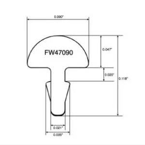 Aktuell FL47090P3 3 Stäbe 60,96cm