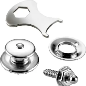 E-Gitarre Security Lock Chrom Meistverkauft