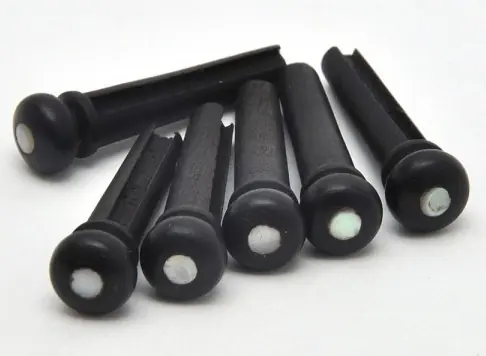 Günstig HW101 Bridgepins Ebony