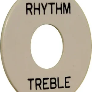 Aktuell Rhythm Treble Plate weiß
