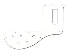 03484 Pickguard 4003 weiß Kostenloser Rückversand