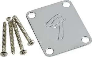 Begrenztes Angebot Neck Plate 70s F Chrome 4 Bolt
