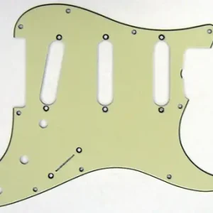 62 Strat Mint Green Pickguard Abverkauf
