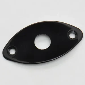 J000B Jack Plate oval black Preisreduziert