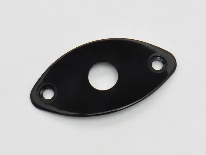 J000B Jack Plate oval black Preisreduziert