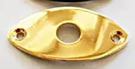 J000G Jack Plate oval Gold Gratis Versand