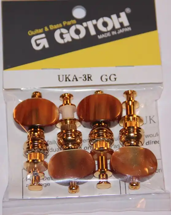 UKA-3R-GG Ukulelenmechanik Zertifiziert