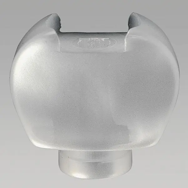 Banjoknopf Perloid Acryl weiß Neu