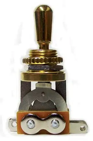 EP 0066-002 Gold Toggle Switch Bestseller