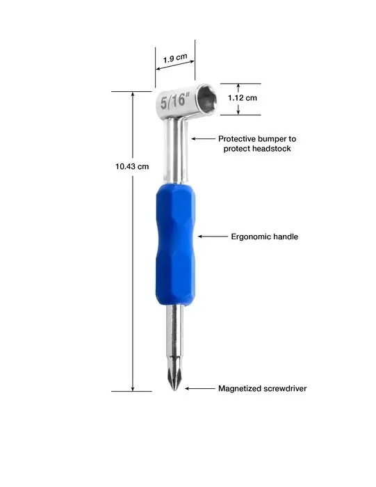 Gratis Versand MN232 Truss Rod Wrench 5/16