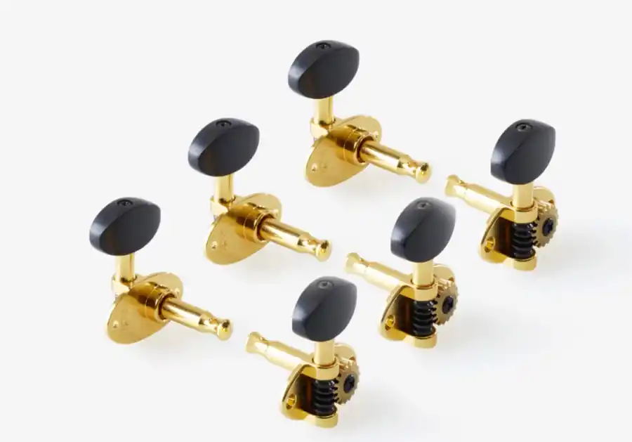 Abverkauf 3l 3r gold Ebony Stahlsaiten