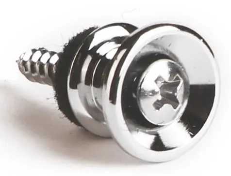 Strap Button Gurtpin chrom Echt