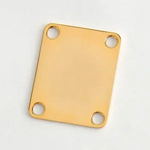 Günstig Halsplatte gold 64,5mm x 51mm