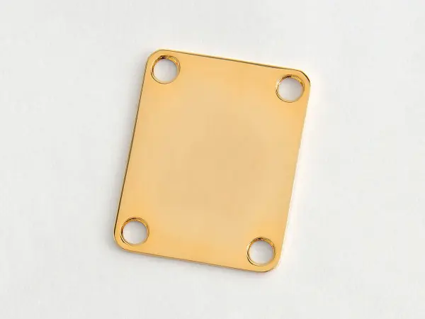 Günstig Halsplatte gold 64,5mm x 51mm