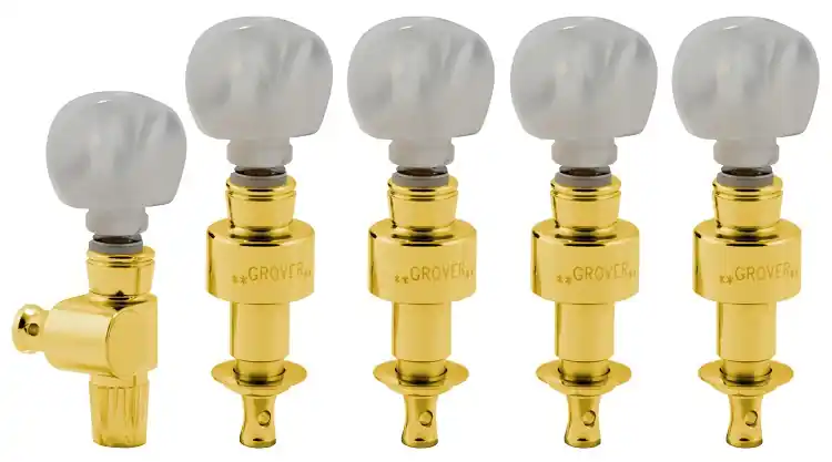 Rabatt 124G5 geared Banjo Pegs 5 pcs