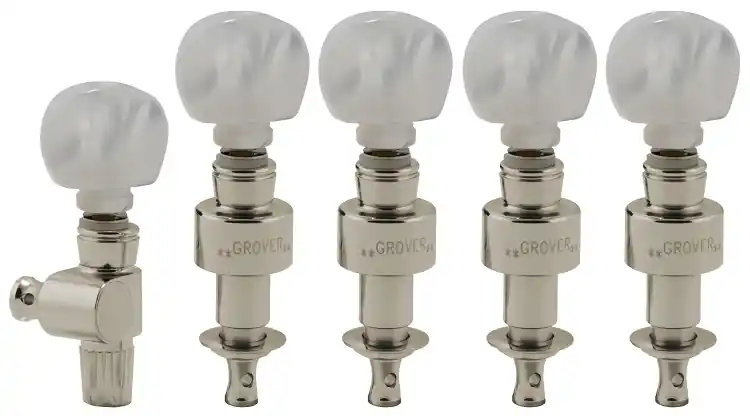 Begrenztes Angebot 124N5 geared Banjo Pegs 5 pcs