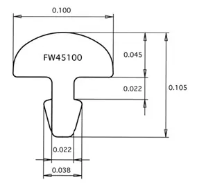 FW45100 nickel silver Rolle Finale Aktion