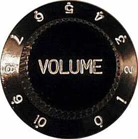 Volume Knopf schwarz Kostenloser Rückversand