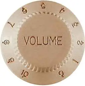 Volume Knopf weiss Zertifiziert