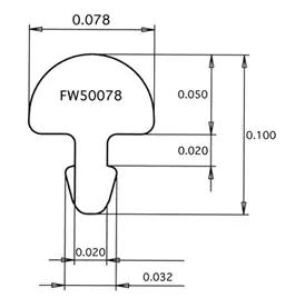 FL50078P3 3 Stäbe 60,96cm Markenware