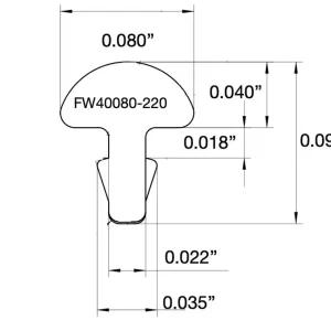 Wochenendangebot FL40080-220P3 3 Stäbe 60,96cm