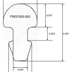 FL37053P3 3 Stäbe 60,96cm Nur Heute