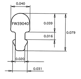 Direktkauf FL39040SP3 3 Stäbe 60,96cm