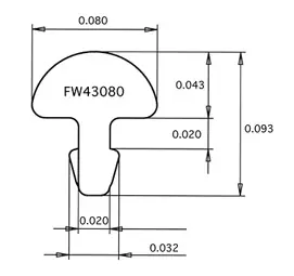 FL43080SP3 3 Stäbe 60,96cm Direkt Vom Hersteller