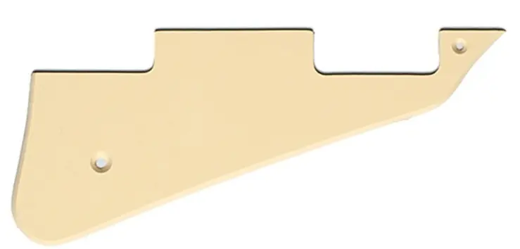 Kostenfreie Lieferung Pickguard 1 ply creme für LP