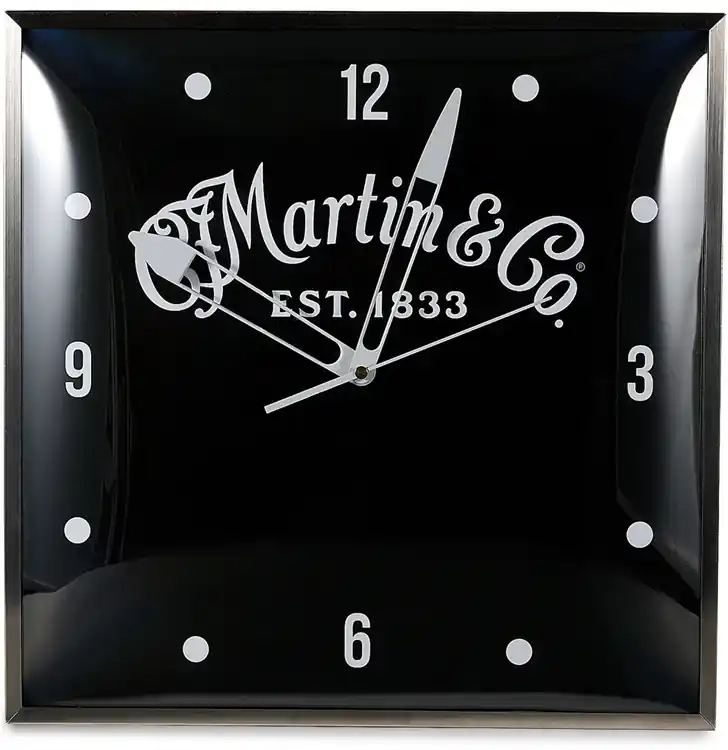 Abverkauf Wanduhr Martin Logo Schwarz