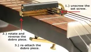C6B Capo für Squareneck SHDO Zertifiziert