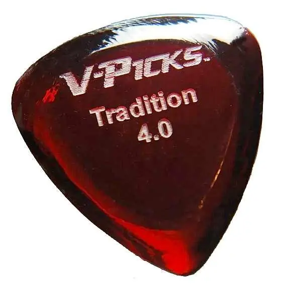 Tradition 4.0 Pick Ruby red Echt