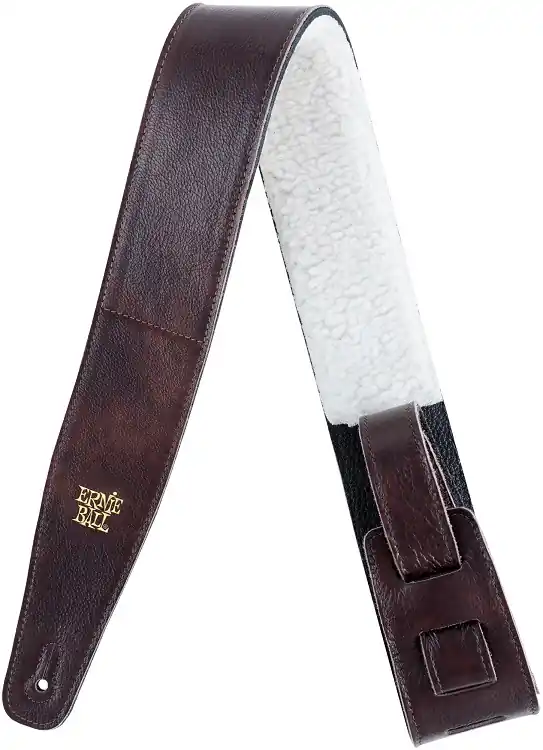 EB4138 Ledergurt mit Kunstfell Markenprodukt