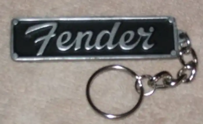Must-Have Keychain Tweed Amp Logo