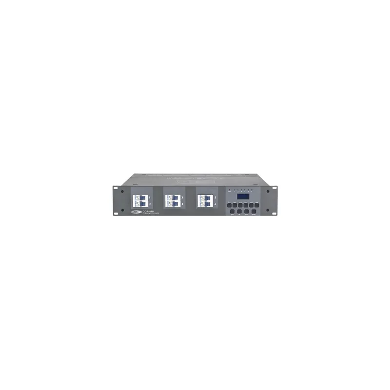 Showtec - DDP-610T Digitales Dimmerpack mit 6 Kanälen, 10-A-Sicherung, Klemmverbinder Schnäppchen