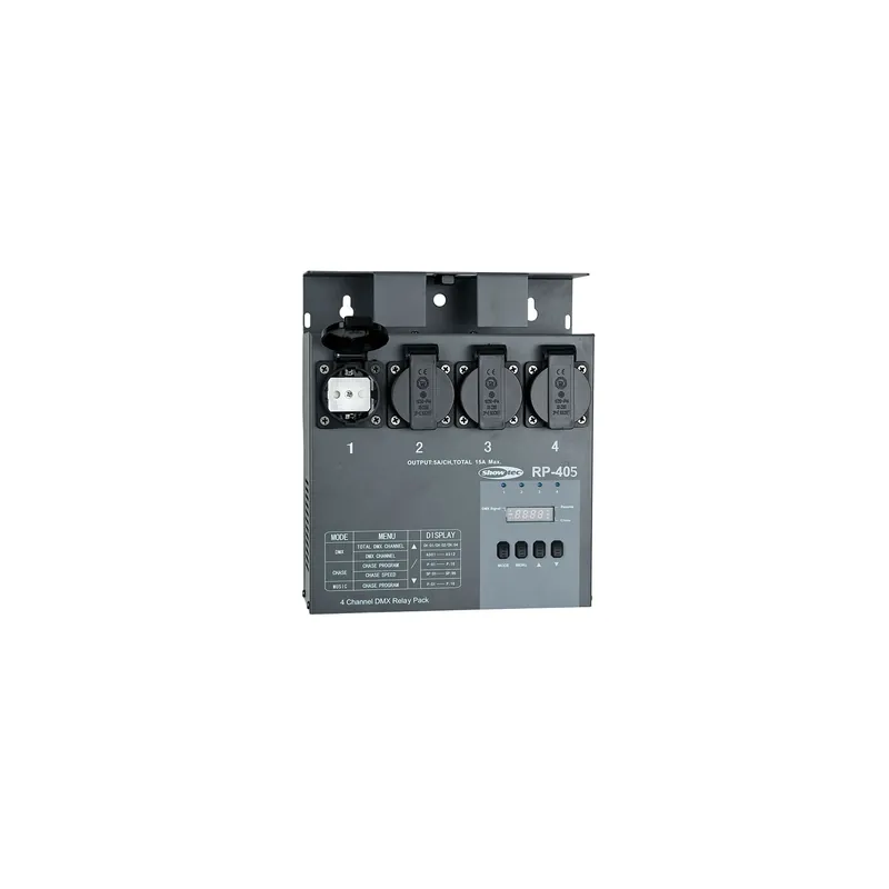 Must-Have Showtec - RP-405 MKII Relay Pack