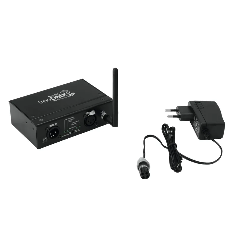 Abverkauf EUROLITE freeDMX AP Wi-Fi Interface - Drahtloses WLAN-DMX-Interface für Apps & Programme wie Light Captain