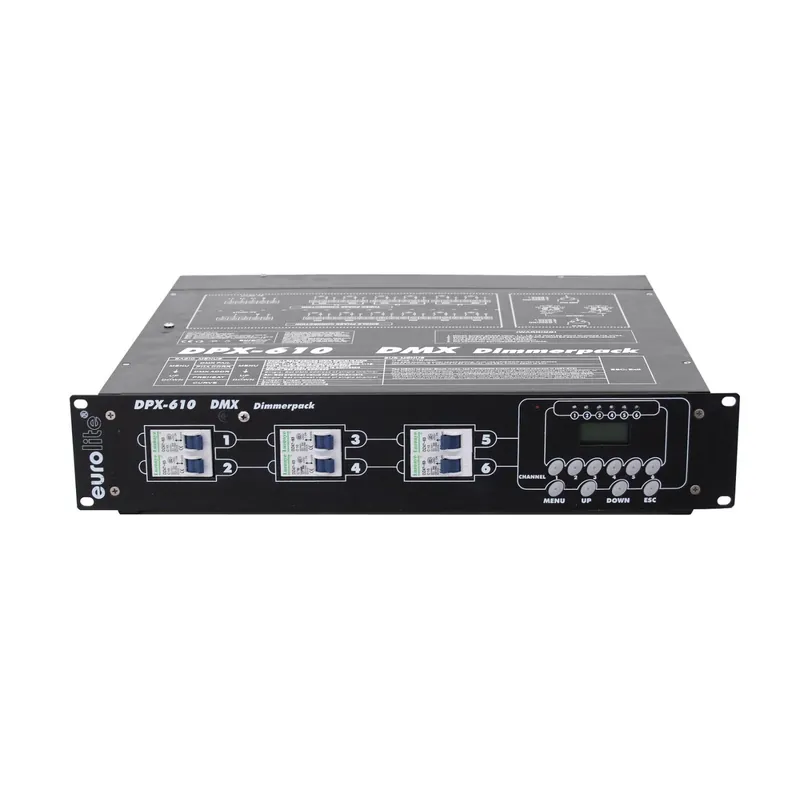 Zertifiziert EUROLITE DPX-610 DMX Dimmerpack