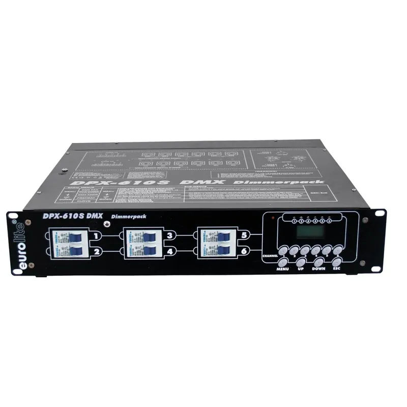 Beliebt EUROLITE DPX-610 S DMX Dimmerpack