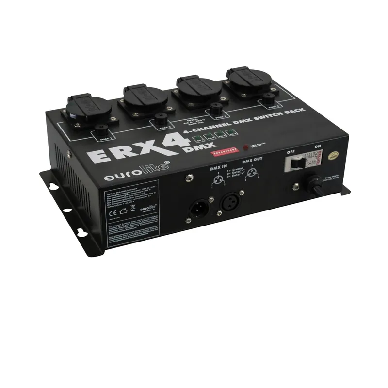 Top-Seller EUROLITE ERX-4 DMX Switchpack