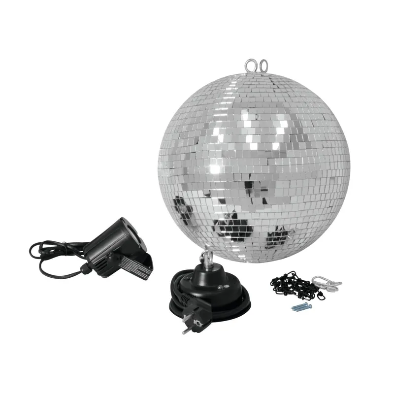 Kostenloser Rückversand EUROLITE Spiegelkugelset 30cm mit LED-Spot