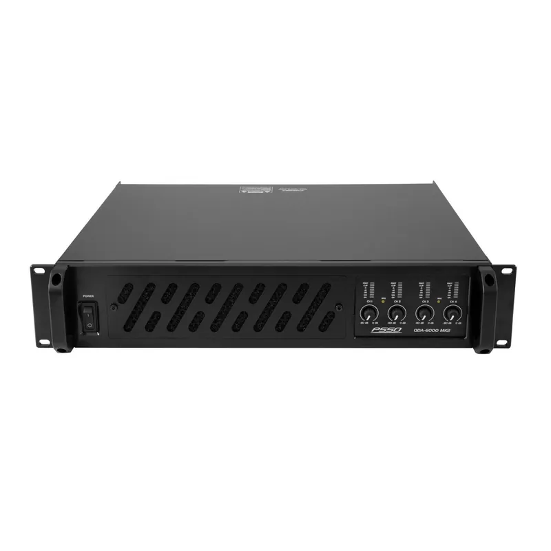 Wochenendangebot PSSO QDA-6000 MK2 4-Kanal-Endstufe