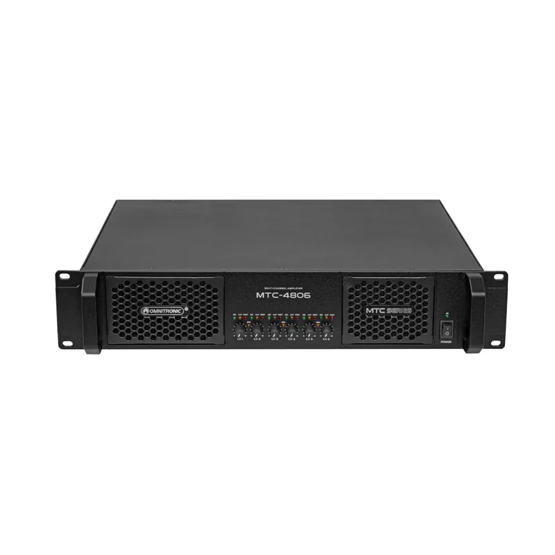 Nur Für Kurze Zeit OMNITRONIC MTC-4806 6-Kanal Endstufe