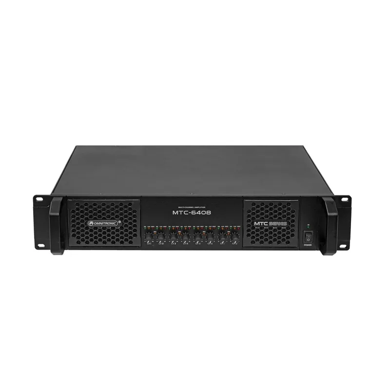 OMNITRONIC MTC-6408 8-Kanal Endstufe Neue Ware