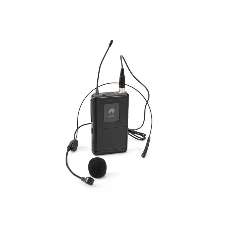 OMNITRONIC PORTY-8A Taschensender + Kopfbügelmikrofon 863,1MHz Saisonangebot