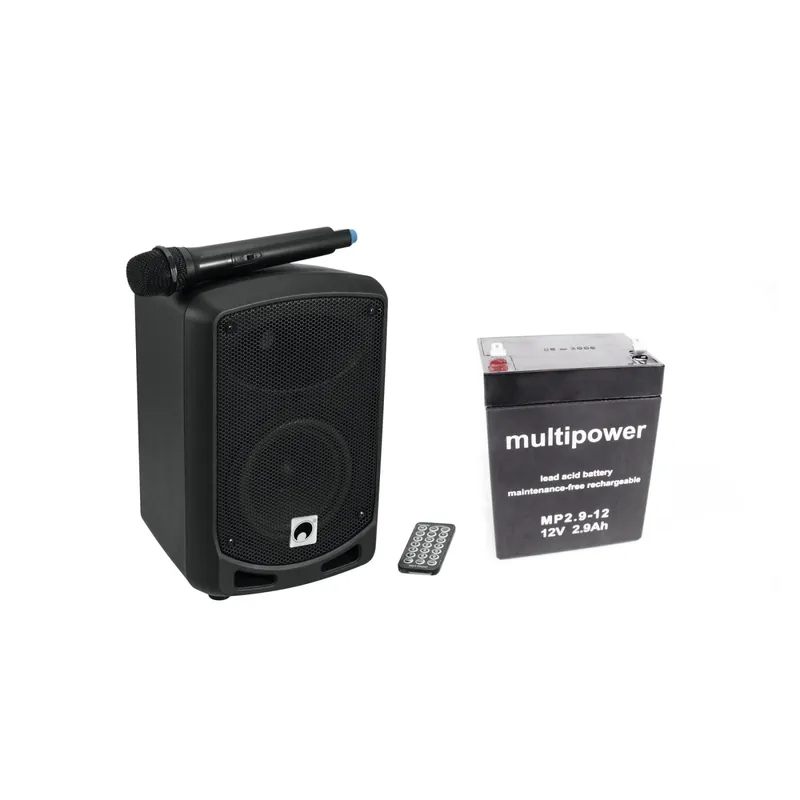Neu OMNITRONIC Set WAMS-065BT + Akku