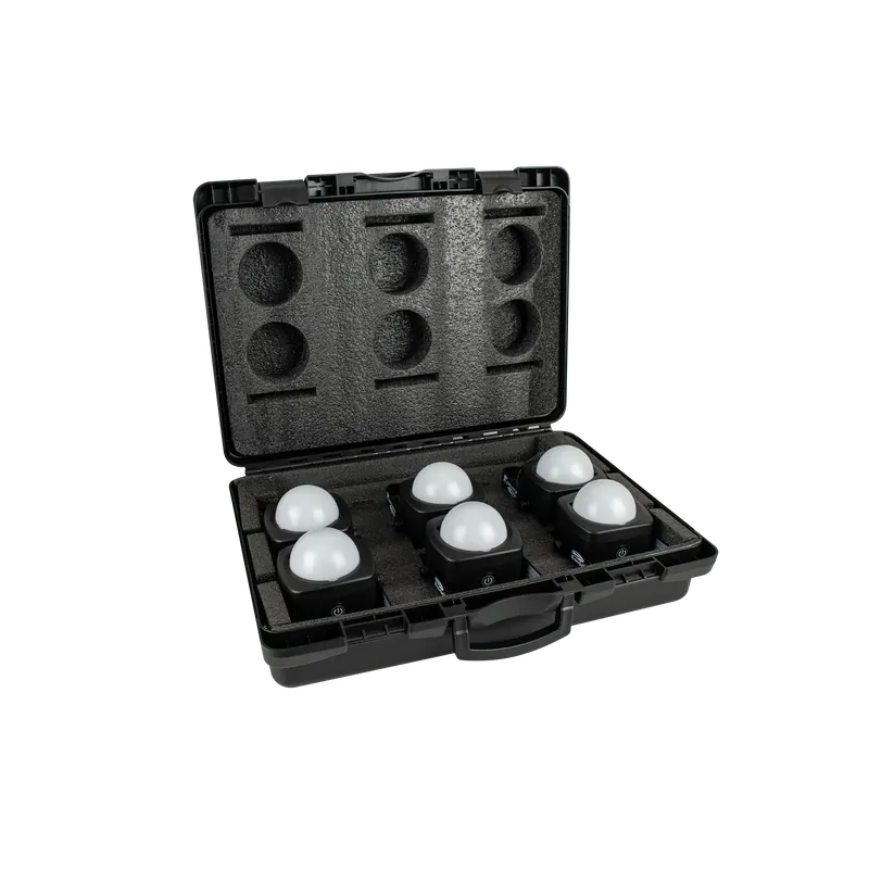 Aktuell SHOWTEC Case for 6x EventDOT 15 Einschließlich Zubehörraum